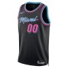 Maillot Homme Miami Heat Personnalisable 2025-26 Nike City Edition Noir Swingman